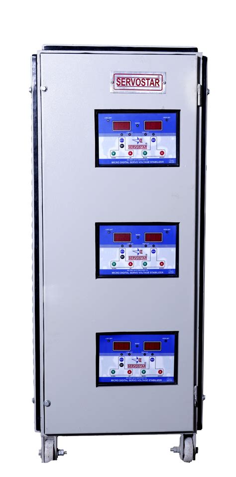 servo stabilizer 3 phase|Three Phase Servo Stabilizer .